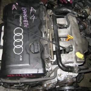 "AEB 1.8 Turbo 5V engine featuring a turbocharged inline-four design known for durability, performance, and tuning capability."