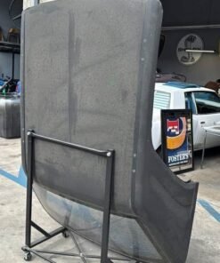 "BMW E30 hard top installed on a classic E30 convertible, providing weather protection, improved insulation, and factory-correct styling."