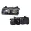 "BMW 3 Series E36 Sedan headlight LEFT side, OEM-compatible replacement for 1993 to 1998 models, clear and durable lens."