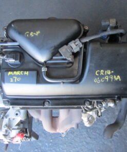 "Nissan CR14 1.4 EFI petrol engine for Nissan Micra, reliable, fuel-efficient, and ideal for engine replacement."