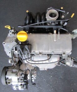 "Nissan K7MF710 1.6 8V NP200 petrol engine designed for reliability, low maintenance, and commercial use."