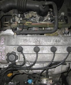 "Nissan KA20 2.0 16V petrol engine featuring a durable DOHC design for reliable performance and long service life."