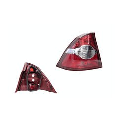 "Left rear tail light for Ford Focus LS LT sedan 2005–2009 with OEM-style lens and durable housing."