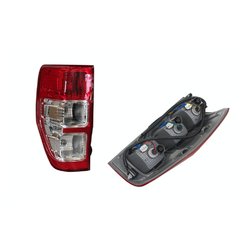 "Left rear tail light for Ford Ranger PX 2011–2015 with clear non smoky lens and OEM-style housing."